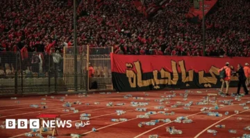 شكوى الكاف.. الجيش الملكي يتهم جماهير الأهلي بالتجاوز بعد أحداث المباراة الأخيرة